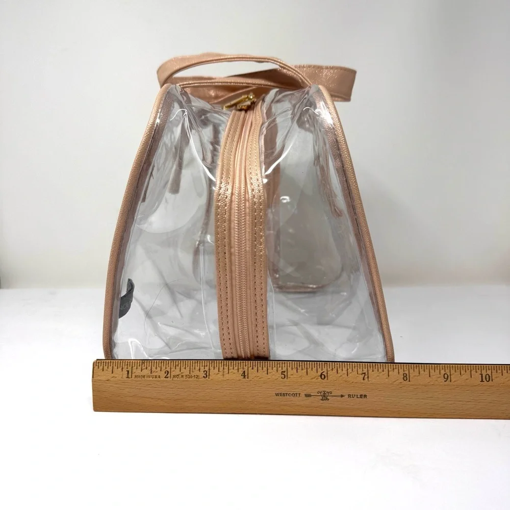 VINCE CAMUTO large cosmetic bag with two NWOT pouches